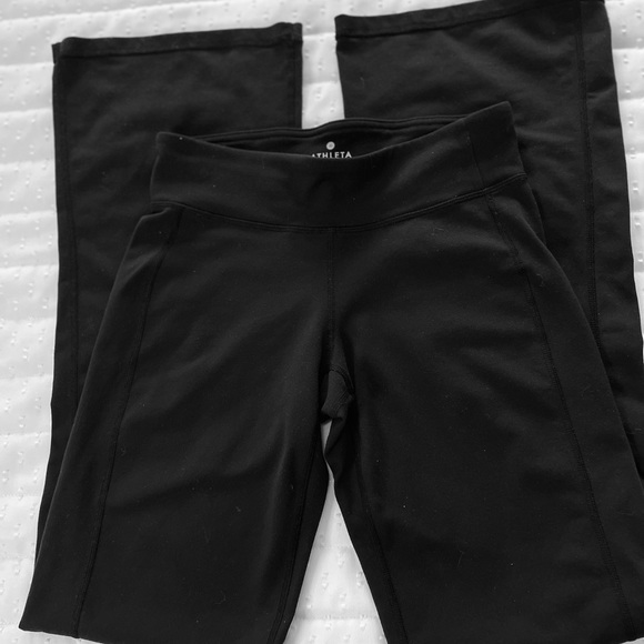Athleta Black Kick Booty Yoga Pants XS - Picture 1 of 4